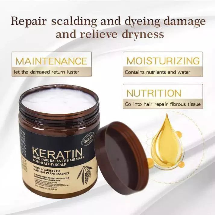 KERATIN HAIR Mask 500 ML 100% Original